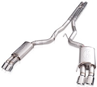 Redline Series Cat-Back Exhaust System with H-Pipe 2018-Up Ford Mustang GT 5.0L V8, Aggressive Sound