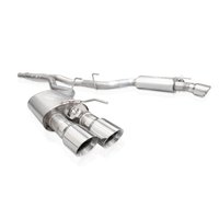 Redline Cat-Back Exhaust System with X-Pipe Performance Connect for 2024-2026 Ford Mustang GT 5.0L [3 in., Polished Quad Tips]