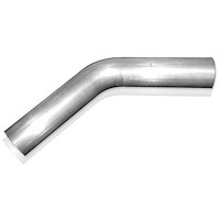 MB45300 Exhaust Pipe, Universal, 3" 45 Degree Mandrel Bend .049 Wall