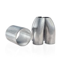 4-Way Short Merge Collector Kit [2-3/8 in. Primaries x 4 in. OD Outlet, 304 Stainless]