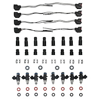 LS Fuel Injector Set, 700 cc/min, USCAR Connector, Set of 8