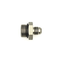 6020407 10AN ORB Male to 6AN Male Flare Adapter (Incl O-Ring) Anodized DW Titanium