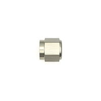 6020714 6AN Female Flare Cap Anodized DW Titanium