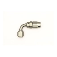 6020803 6AN Female Swivel 90-Degree Hose End CPE Anodized DW Titanium