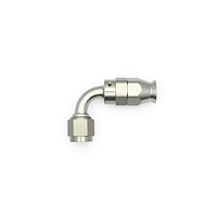 6020852 6AN Female Swivel 90-Degree Hose End PTFE (Incl 1 Olive Insert) Anodized DW Titanium