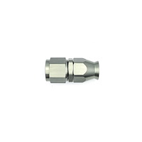 6020854 8AN Female Swivel Straight Hose End PTFE (Incl 1 Olive Insert) Anodized DW Titanium