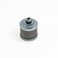 80106100 Fuel pump pre-filter SS 6AN 100 micron universal. Fits DW in-line fuel pump PN 9-250
