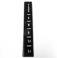 3-Speed Shifter Indicator Lens 1964-1967 Buick