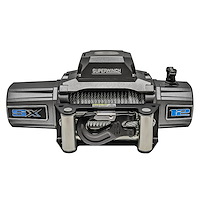 1712200 SX12 12 V Winch, 12,000 lbs. Rated Line Pull [Steel Wire Rope]