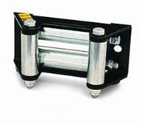 ATV Heavy duty roller fairlead with bracket.