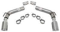 Stainless Steel Axle-Back Exhaust System 2010-14 Camaro V6
