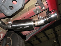 M31021 PowerFlo Axle-Back Exhaust for 2005-2010 Ford Mustang