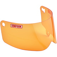 Outlaw Bandit Helmet Shield Amber