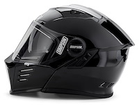 Mod Bandit Motorcycle Helmet, X-Small [Black]