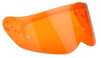 Replacement Helmet Shield for Simpson Mod Bandit Helmet [Amber]