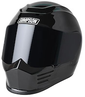 Speed Bandit Motorcycle Helmet, Small [Black]