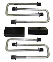 SMX-181020 2 in. Heavy Duty Block and U-Bolt Kit for 1995-2004 Toyota Tacoma