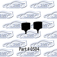 Hood To Grille Bumpers 49-52 Chevrolet