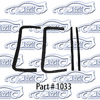 Cozy Vent Seals 55-57 Chevrolet, Pontiac, 2 Door And 4 Door Sedan And Station Wagon