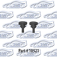 Upper Trunk Or Rear License Plate Bumper 55-59 Chevrolet 150 210 Bel Air Nomad, Pontiac, Olds