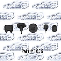 Body Bumper Kit 1955-1957 Chevrolet 150/210/Bel Air, Pontiac 2-Door/Sedan