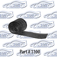 Rear Bumper to Body Seal 57 Chevrolet 150 210 Belair