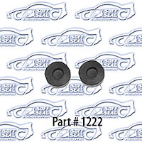 Hood Adjustment Bumpers - Round 56-74 Chevrolet, Pontiac, All Models