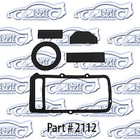 Heater Box Kit Non A/C, 7 Piece