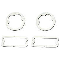 Lens Gasket Kit: 8 Piece Parklight, Taillight, Backup, Brake 64 Chevrolet Biscayne, Belair, Impala