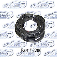 Door Weatherstrip W/ Clips 59-60 Chevrolet El Camino
