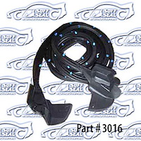 Door Weatherstrip W/ Clips & Molded Ends Camaro/Firebird 1982-92, Hard Top