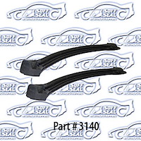 Pillar Post Weatherstrip W/ Molded Ends 67 Chevrolet Camaro, Pontiac Firebird
