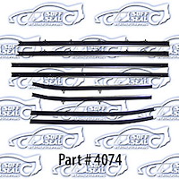 Window Weatherstrip Replacement Style 68-72 Chevrolet II Nova