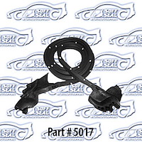 Door Weatherstrip W/ Clips & Molded Ends Chevelle, El Camino, LeMans, Century, Regal, Cutlass 1973-77