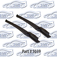 Pillar Post Weatherstrip W/ Molded Ends 64-65 Chevrolet Chevelle, Pontiac Gto, Buick Skylark, Oldsmobile Cutlass