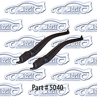 Pillar Post Weatherstrip W/ Molded Ends 66-67 Chevrolet Chevelle, Pontiac Gto, Lemans, Oldsmobile Cutlass, Buick Skylark