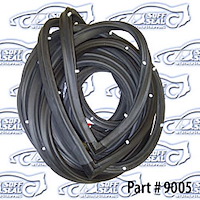 Door Weatherstrip W/ Clips 55-59 Chevrolet, GMC Truck