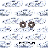 Door crank felt seals - 4 piece 60-66 Chevrolet, Gmc Truck Stepside C&K 10-30