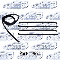 Window Channel Kit Includes: Window Weatherstrip, Channel & Division Bar
