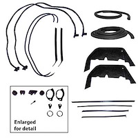 Weatherstrip Kit 1966 Impala