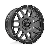 PXA2640-298345 PA40 VERTIGO Wheel [Size: 20"x9"] Dark Gray w/Black Lip Finish