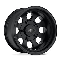 PXA7069-5185 PA69 VINTAGE Wheel [Size: 15"x10"] Flat Black Finish