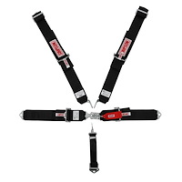 Latch & Link System 5-Point Individual Harness 55" Lap Belt Pull-Down Lap Belt Adjusters
