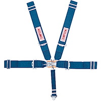 Latch & Link System 5-Point Individual Harness 55" Lap Belt Pull-Down Lap Belt Adjusters
