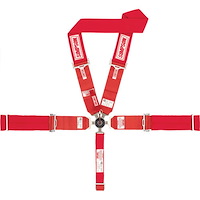 Lever Camlock 5-Point Dragster Harness Nomex Covered Belts