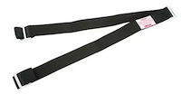 31023BK 2" TORQUE TUBE STRAP - BLACK 2" strap