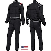 4802341 Racing Suit LG Large - Black