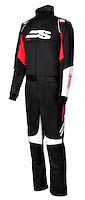AS02121 Airspeed Suit Small - Black/Red/White