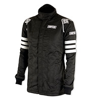 Classic SFI 5 Racing Jacket [SFI 3.2A/5 Rated, Large, Black]