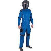 DNA SFI 5 3-Layer Racing Suit [SFI 3.2A/5 Rated, Medium, Blue]